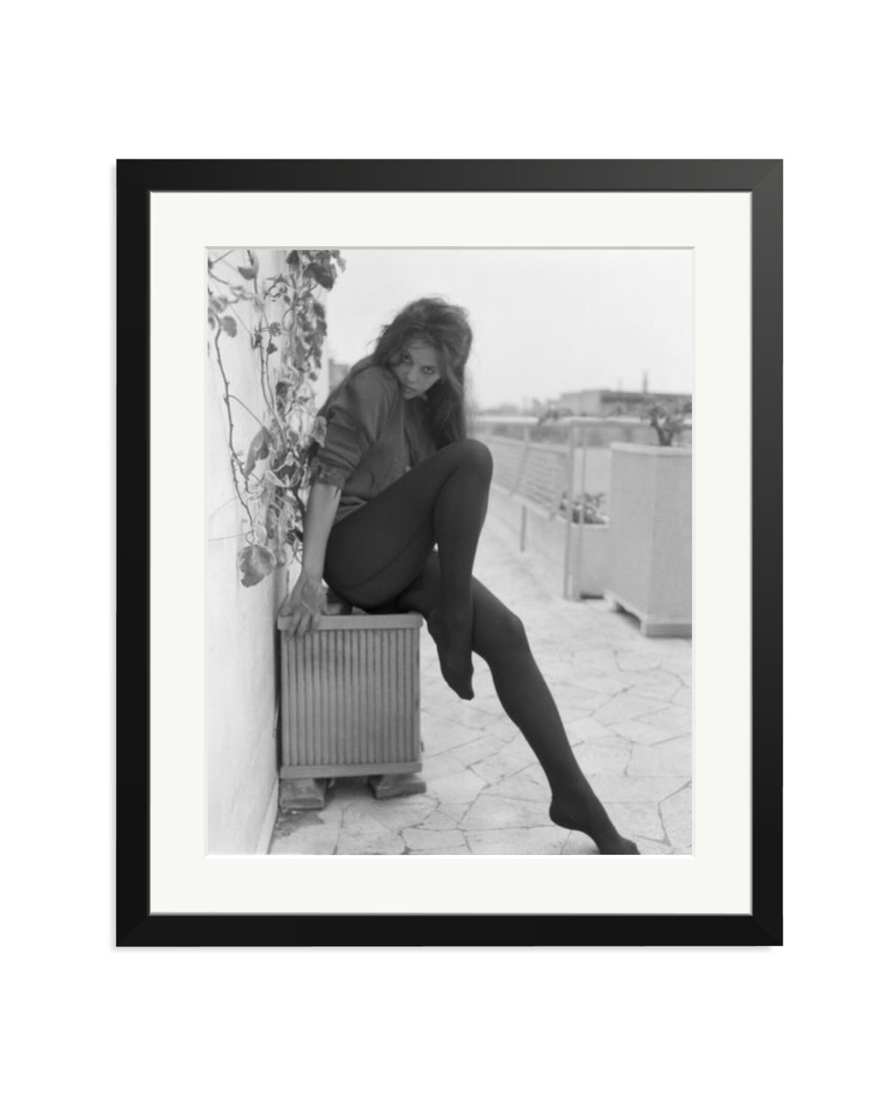 Cardinale Posing in Rome Black / Large
