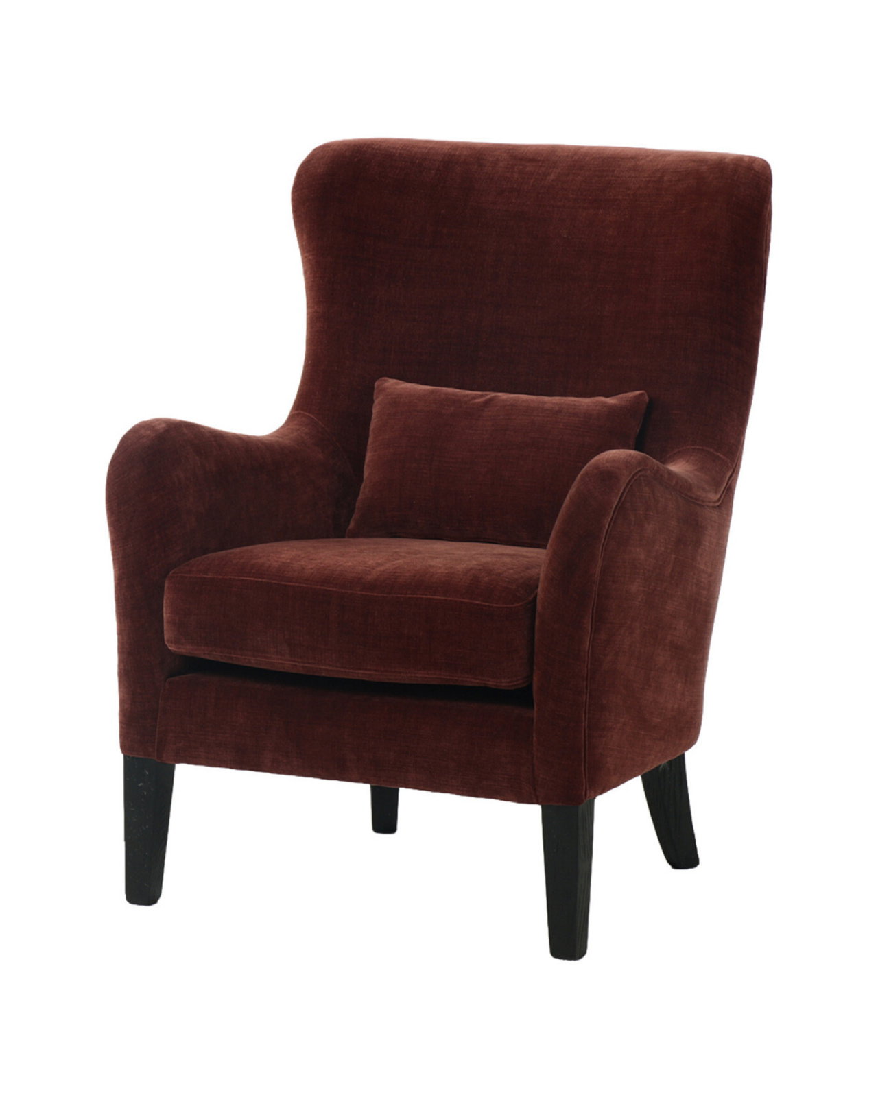 Sasha fåtölj gabby burgundy
