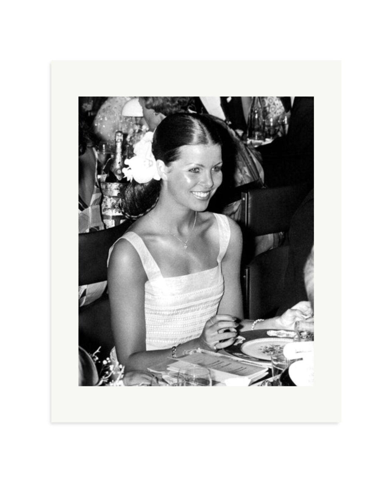 Princess Caroline of Monaco Print Only / Medium