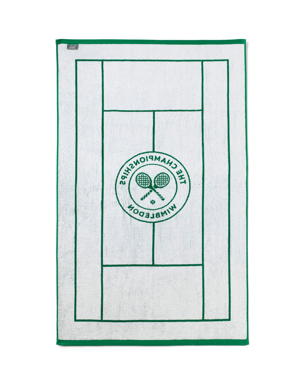 Wimbledon Tennis Court handduk grön