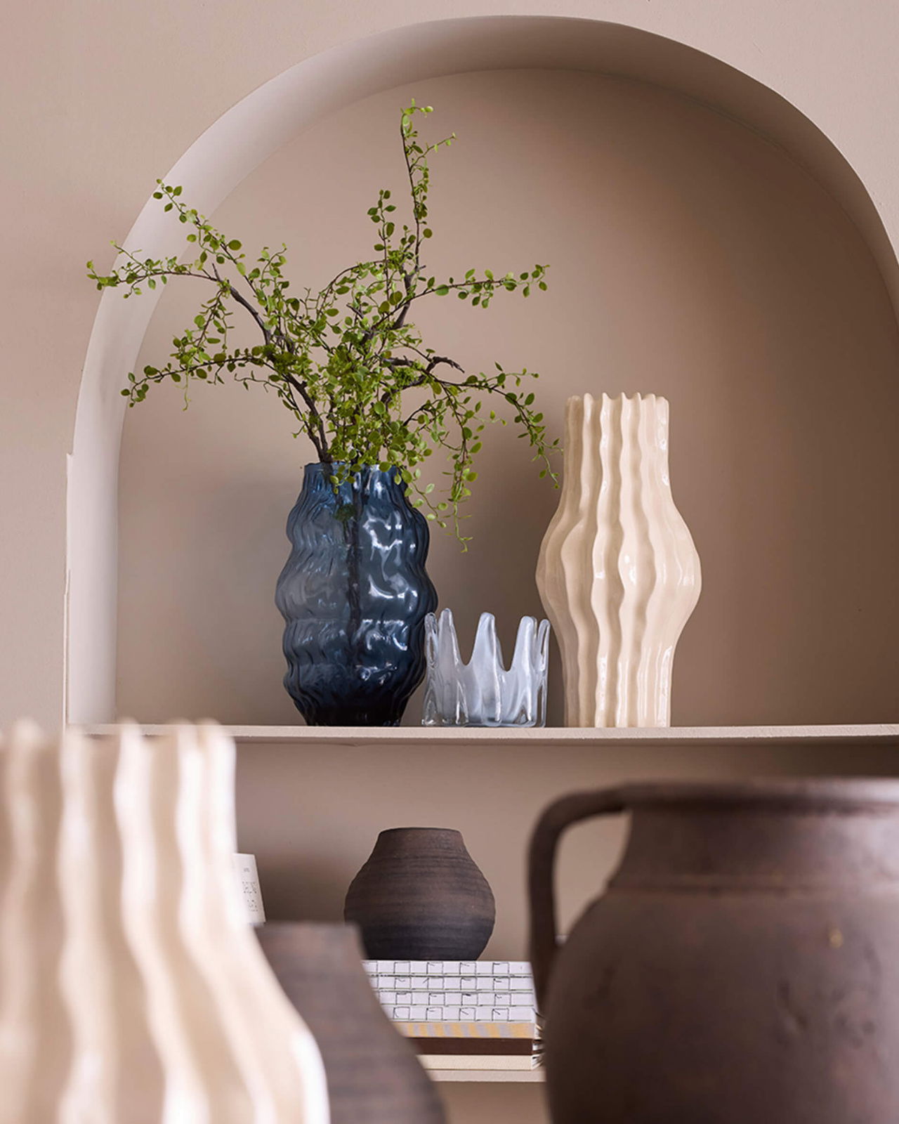 Kentwood vase blå