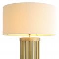 Condo floor lamp antique brass