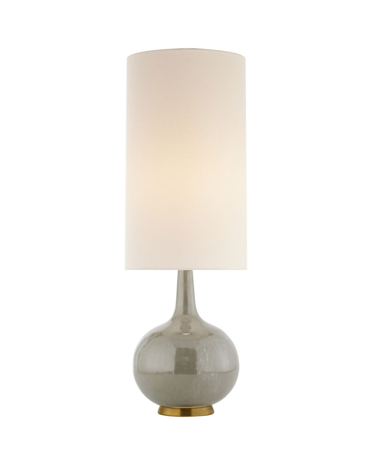 Hunlen Table Lamp Shellish Gray