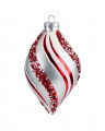 Isabella Bauble White/Red