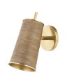 Delran vegglampe antikk messing