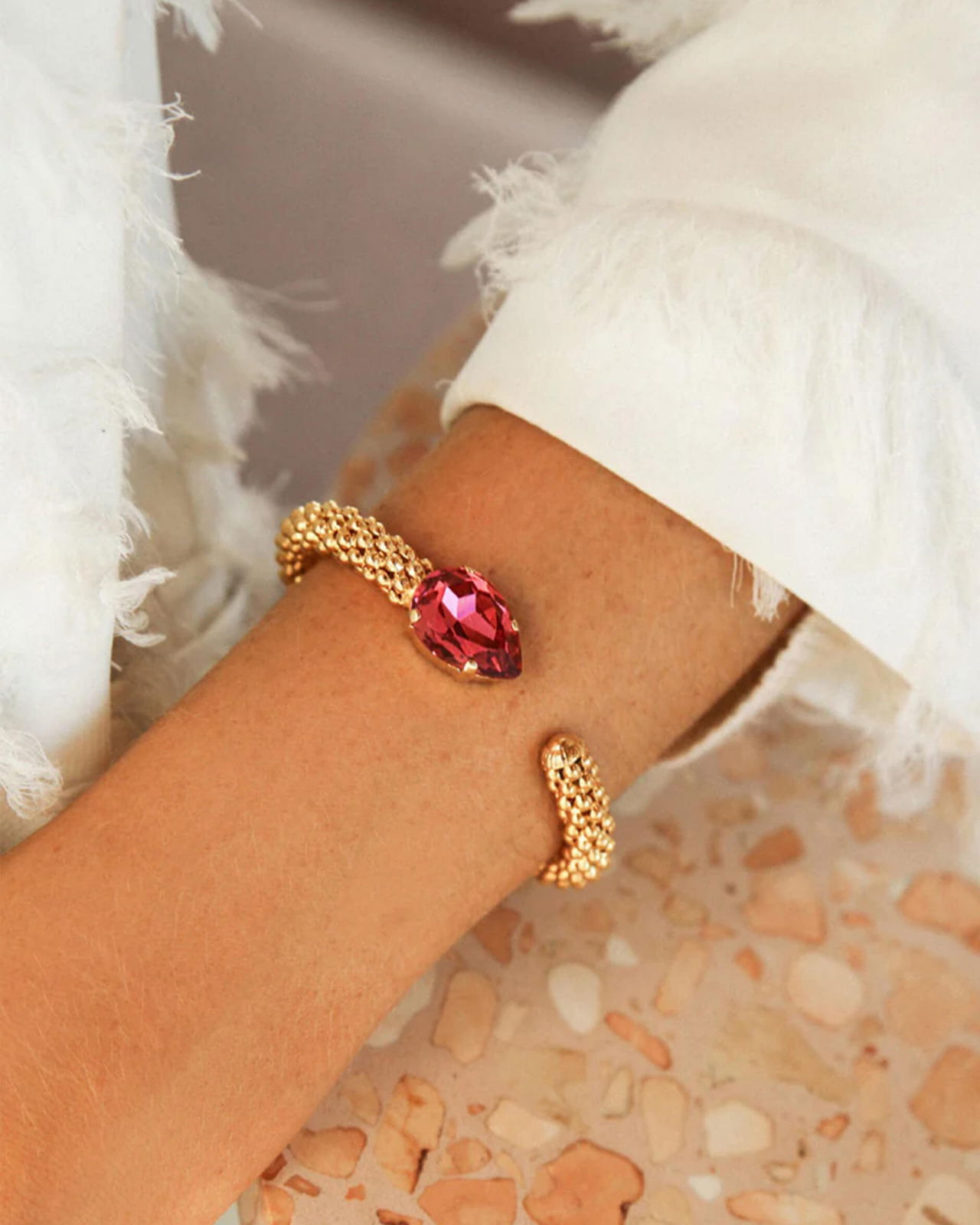 Classic Rope rannekoru mulberry red