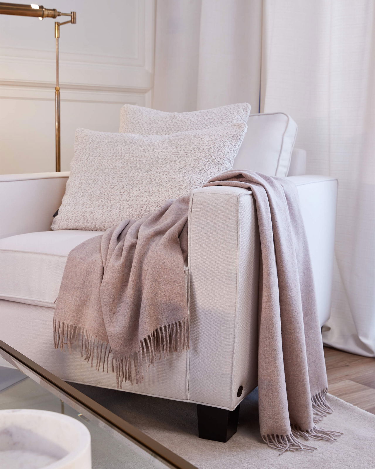 Plaza fåtölj off-white