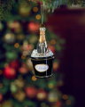 Cramant champagneflaska juldekoration 4-pack