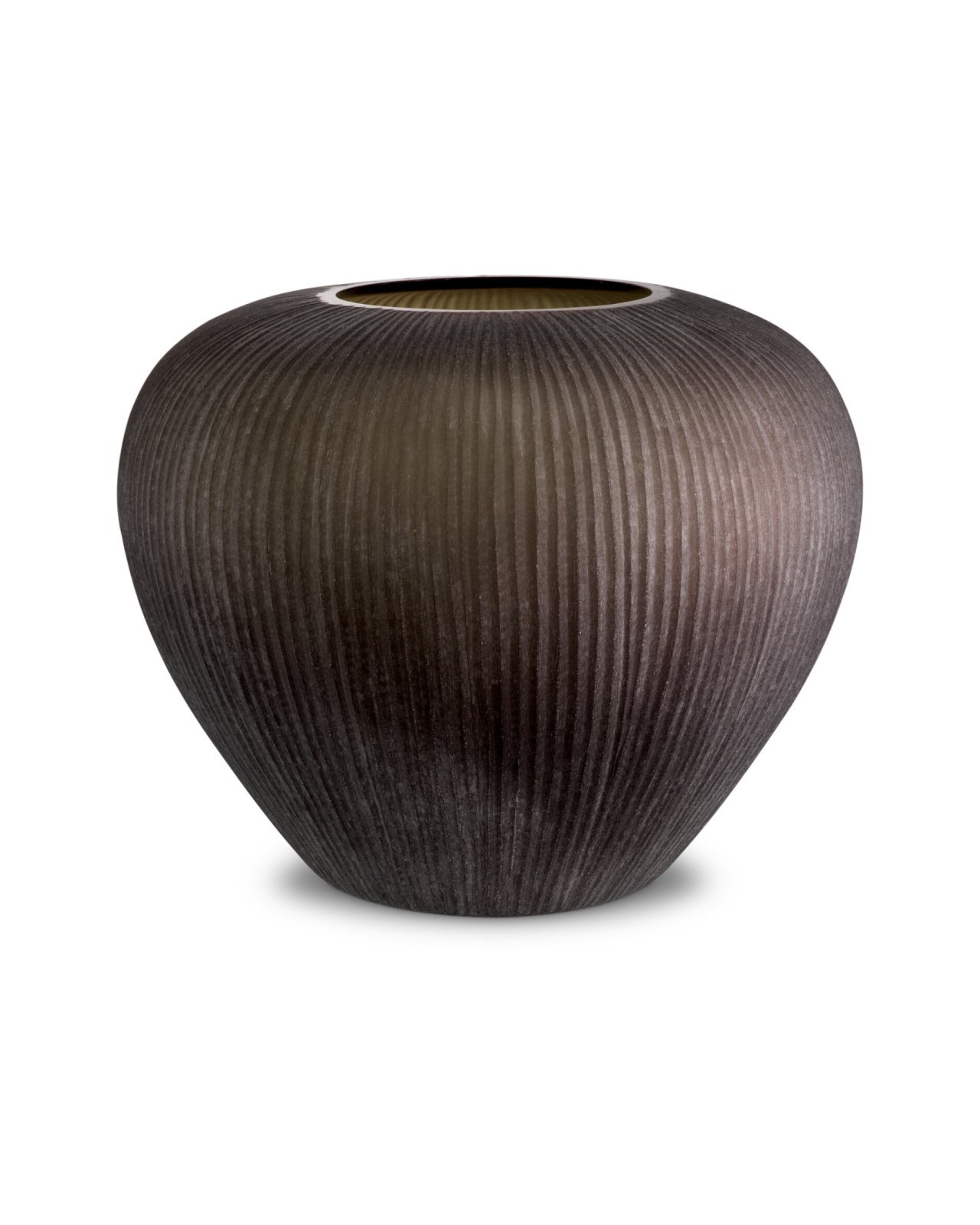 Bayly vase brun