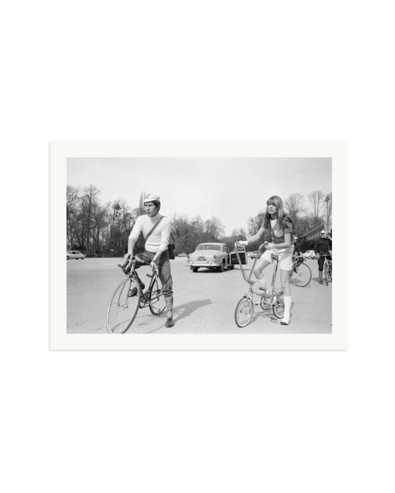Jacques Dutronc and Françoise Hardy Print Only / XXL
