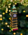 Big Ben kerstboomdecoratie goud