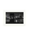 Brooklyn Bridge at Night Print Only / XL