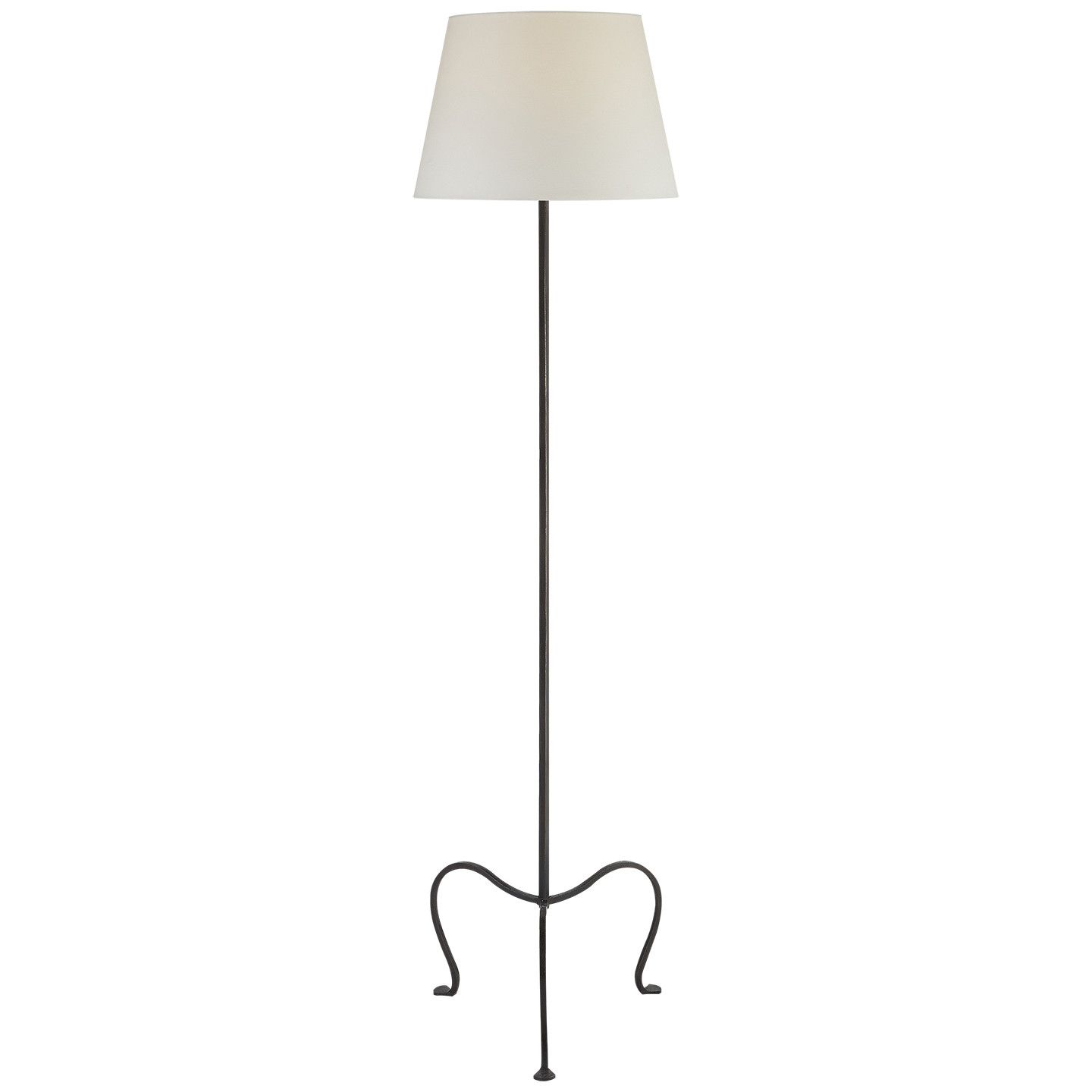 Albert Petite Tri-Leg Floor Lamp Black