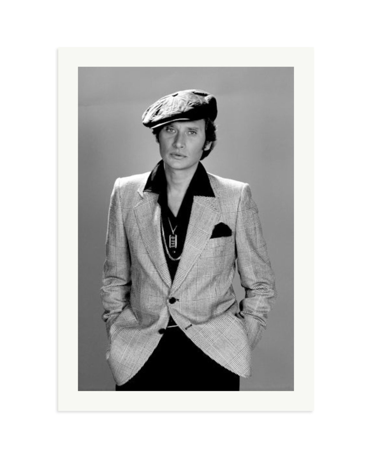 Johnny Hallyday, 1976 Print Only / XXL