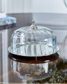 Enora Cake Cloche Silver