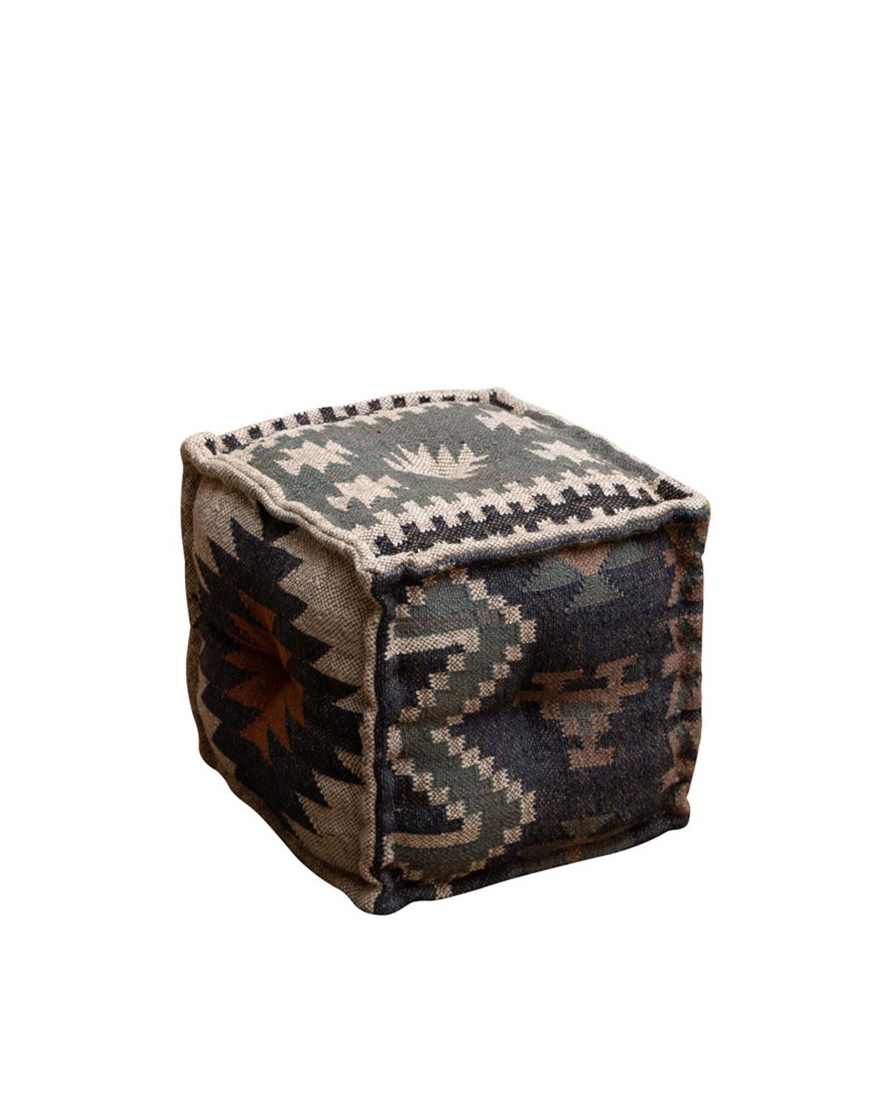 Summer Kilim Seat Pouf
