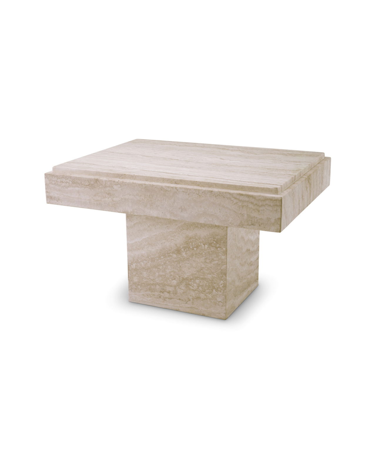 Sartoria Side Table Travertine