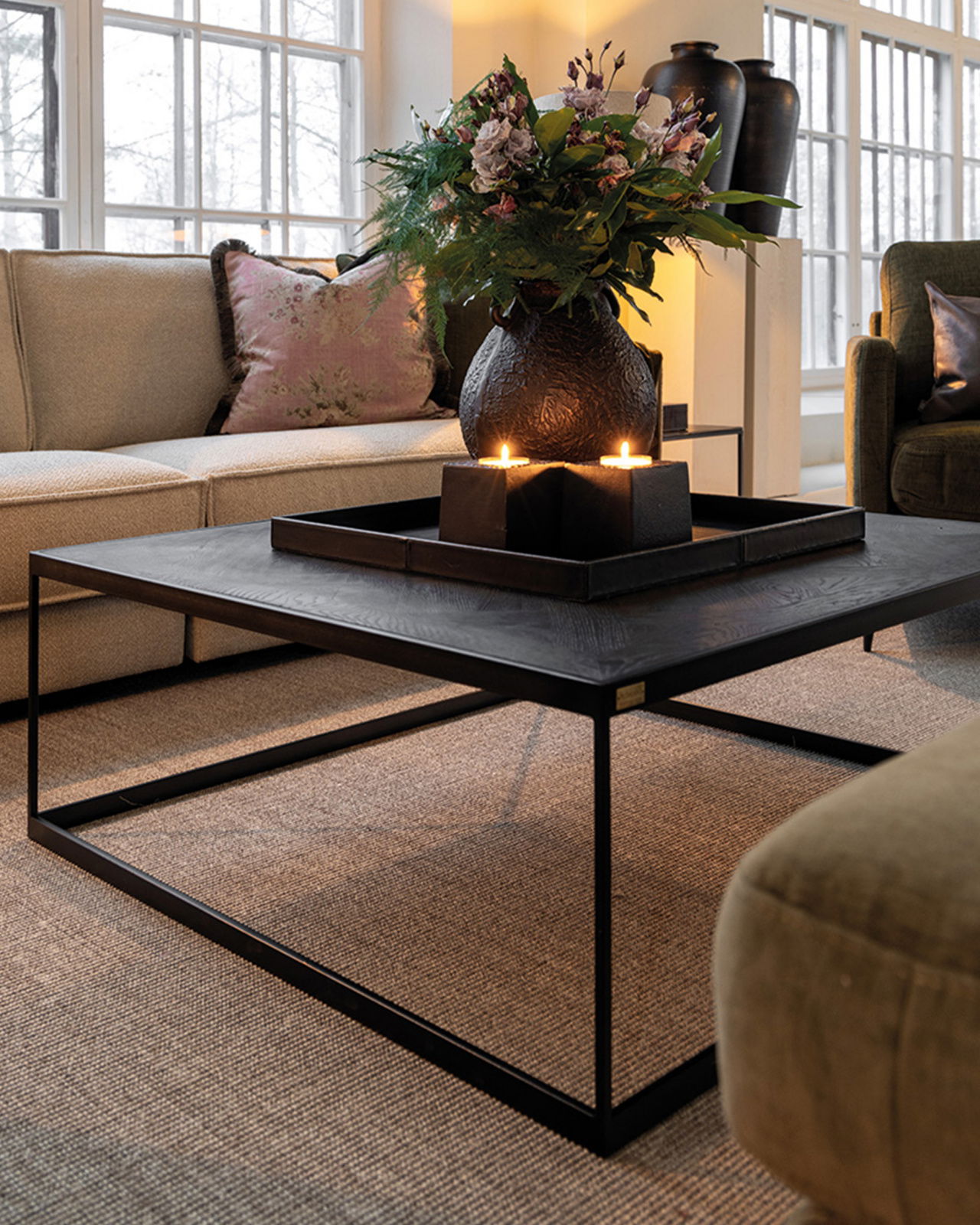 Pittsburgh salontafel bruin