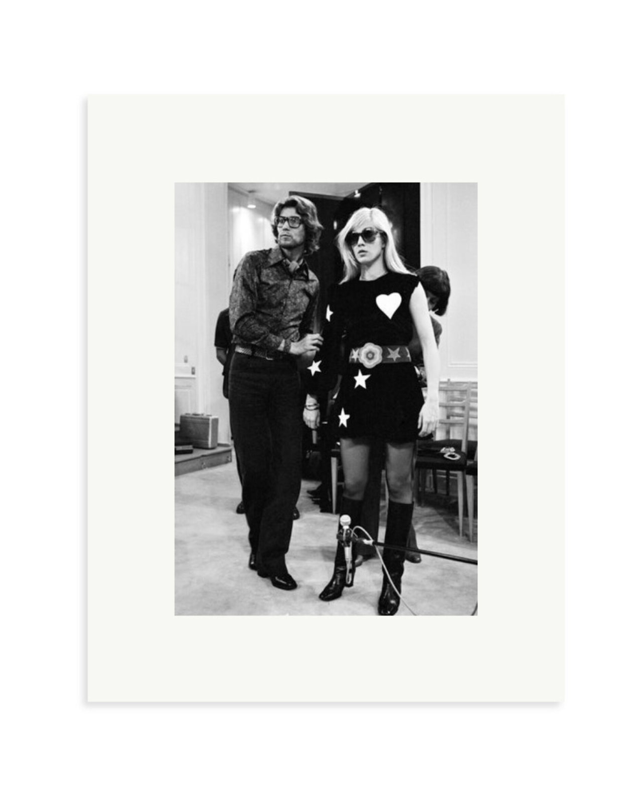 Sylvie Vartan at Yves Saint Laurent Print Only / Small