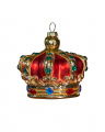 Philippe Crown Ornament Red 10cm