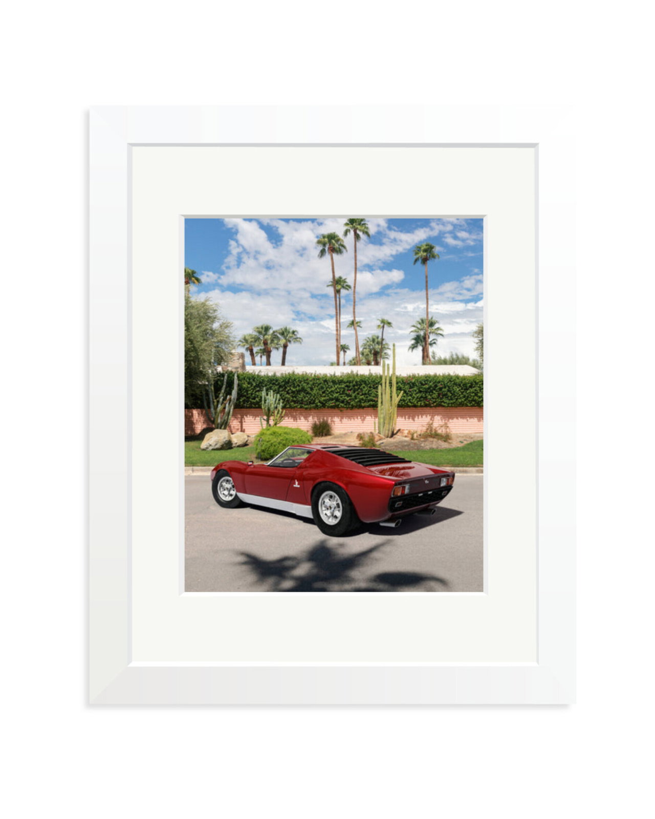 Lamborghini Miura in Palm Springs White / Small