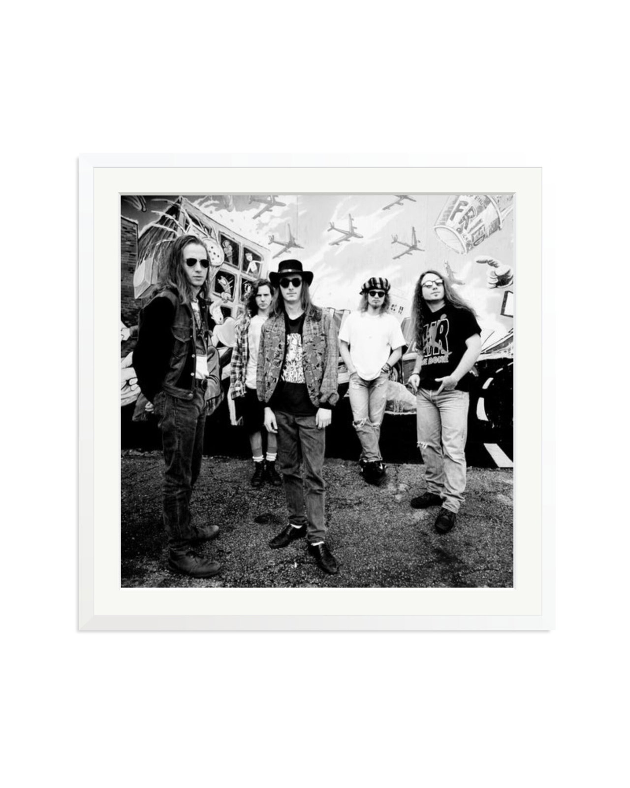 Pearl Jam, 1991 White / XXL