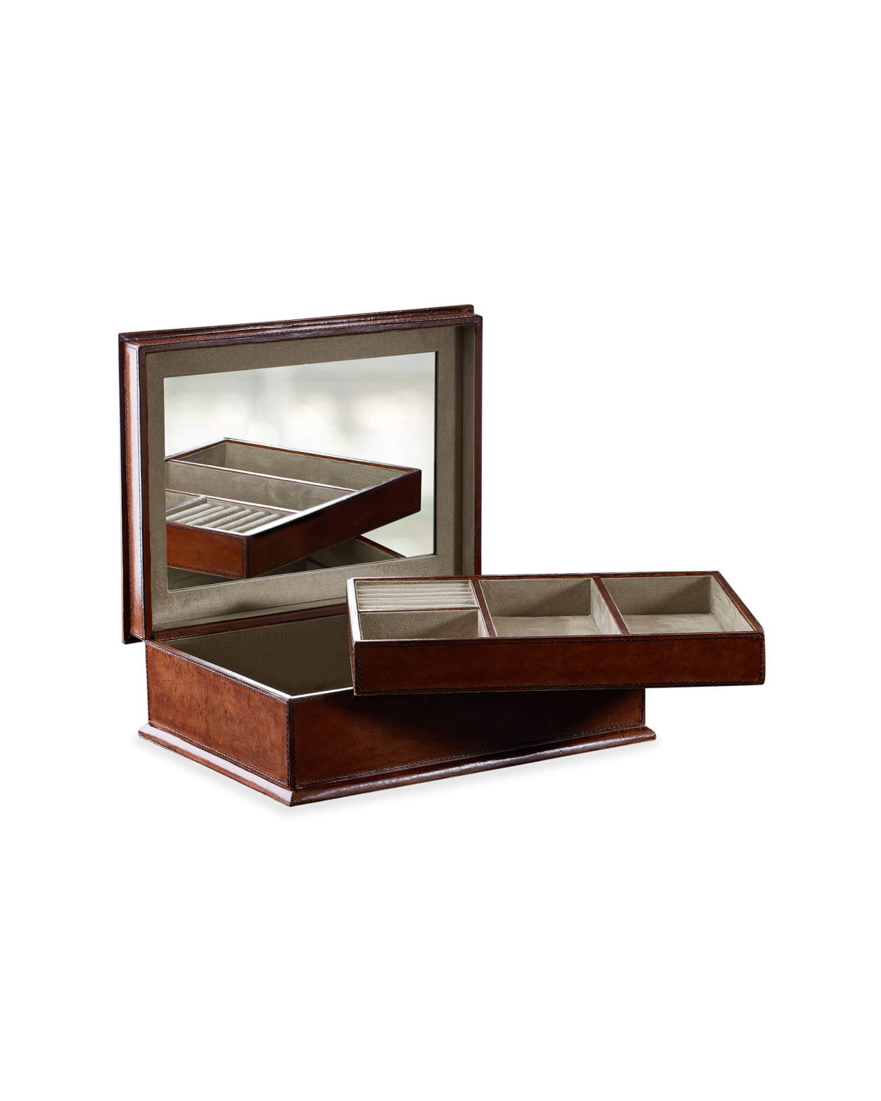 Kensington smyckeskrin läder