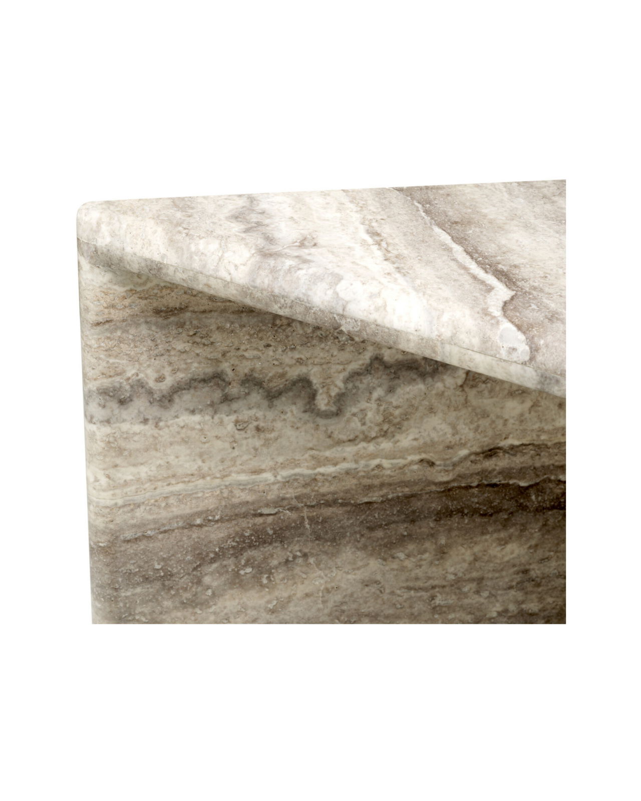 Northbridge piedestal zilver travertijn