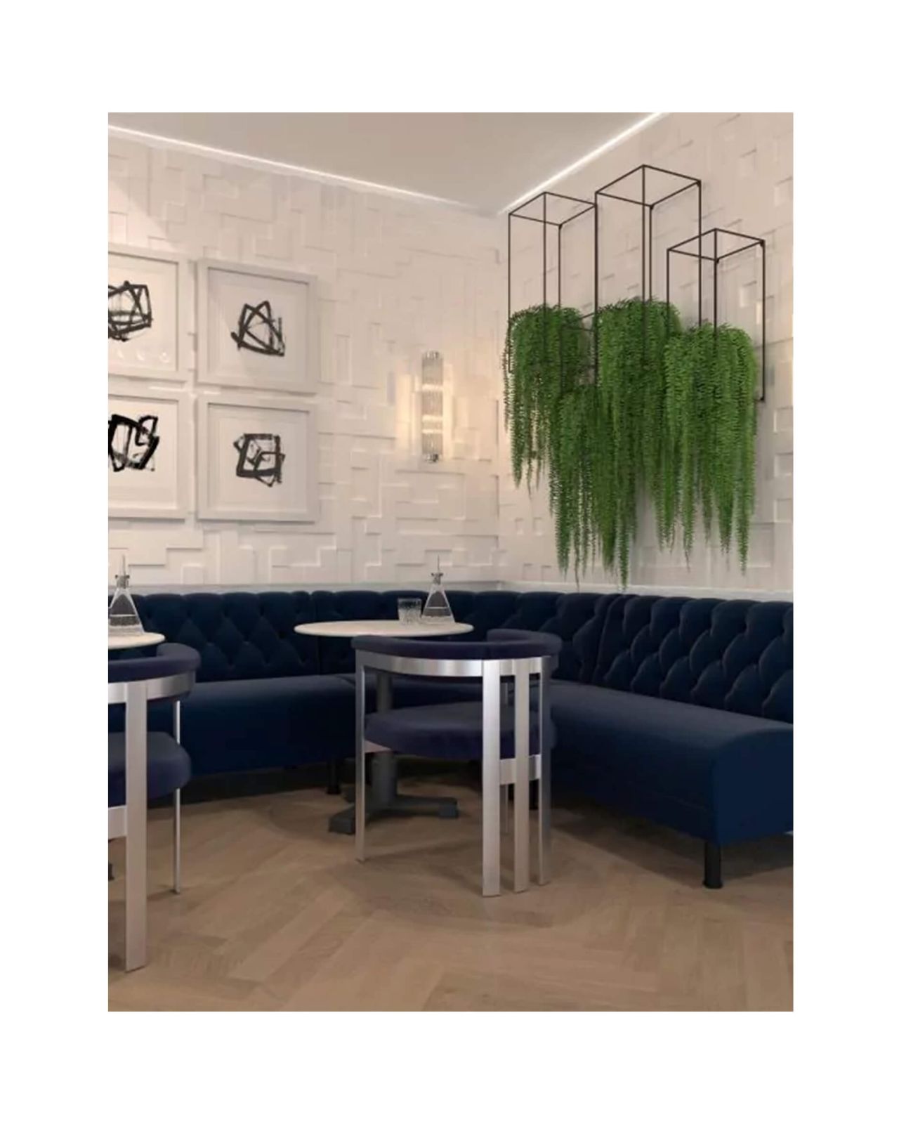 Rochdale hörnsoffa savona midnight blue OUTLET