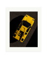 Birdseye View Lamborghini Countach Print Only / XL
