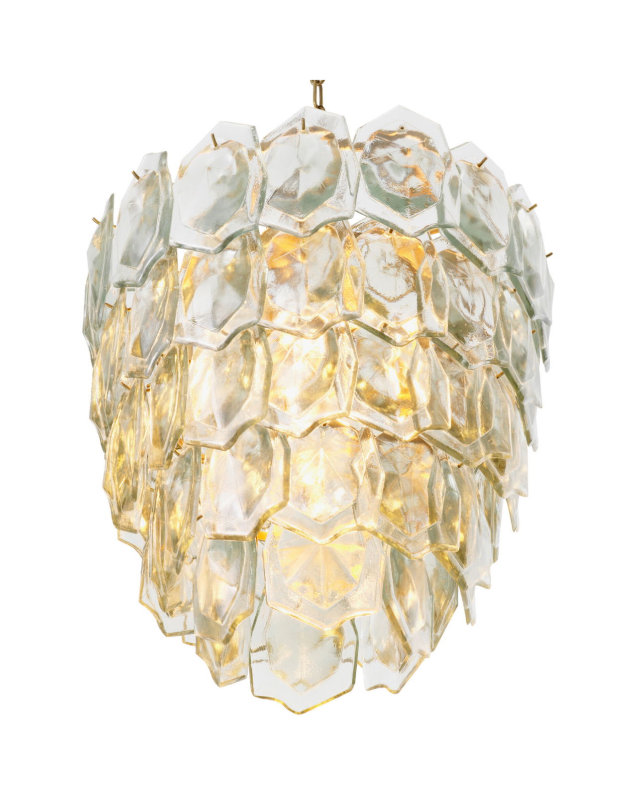 Elias Chandelier Vintage Brass