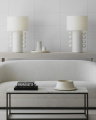 Tiglia Tall bordslampa vit