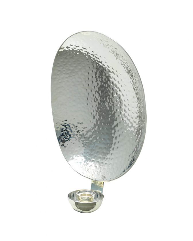 Bracket Lamp Silver-plated Oval OUTLET