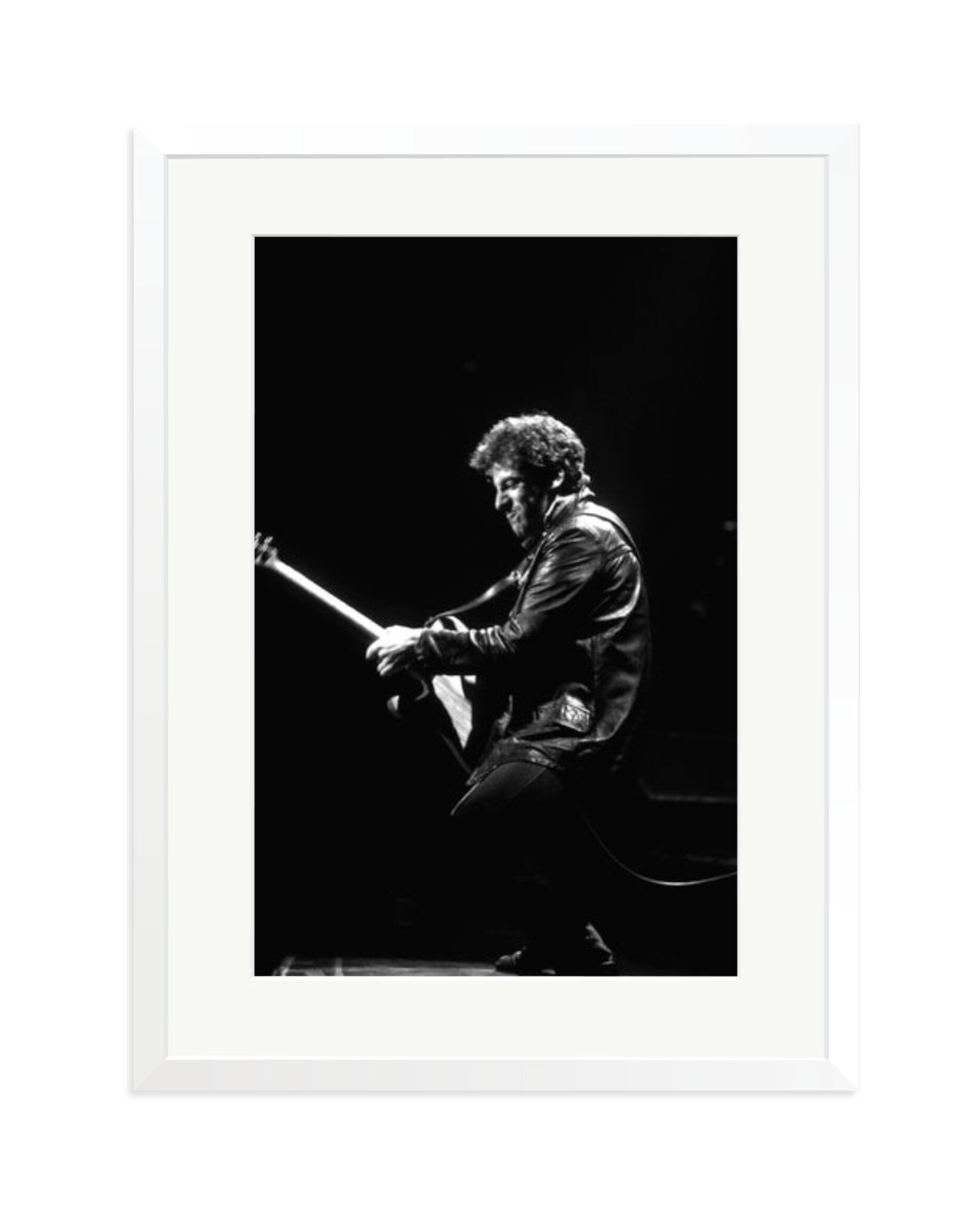Bruce Springsteen In Detroit White / XL