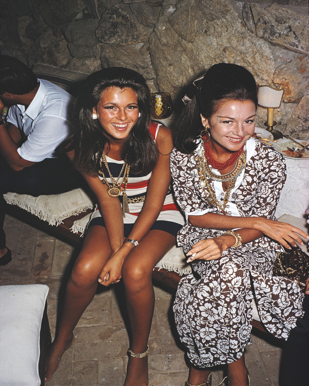 Gloria Schiff And Consuelo Crespi