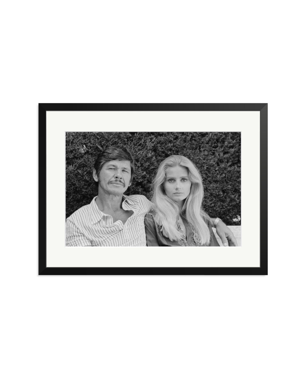 Charles Bronson and Jill Ireland Black / XL