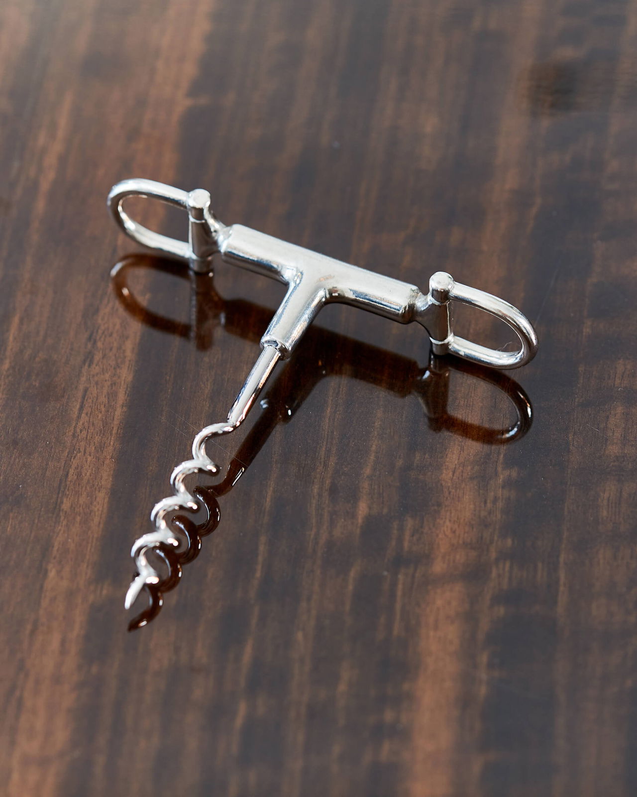 Hästbett flasköppnare tenn