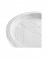 Renard skål hvid marmor