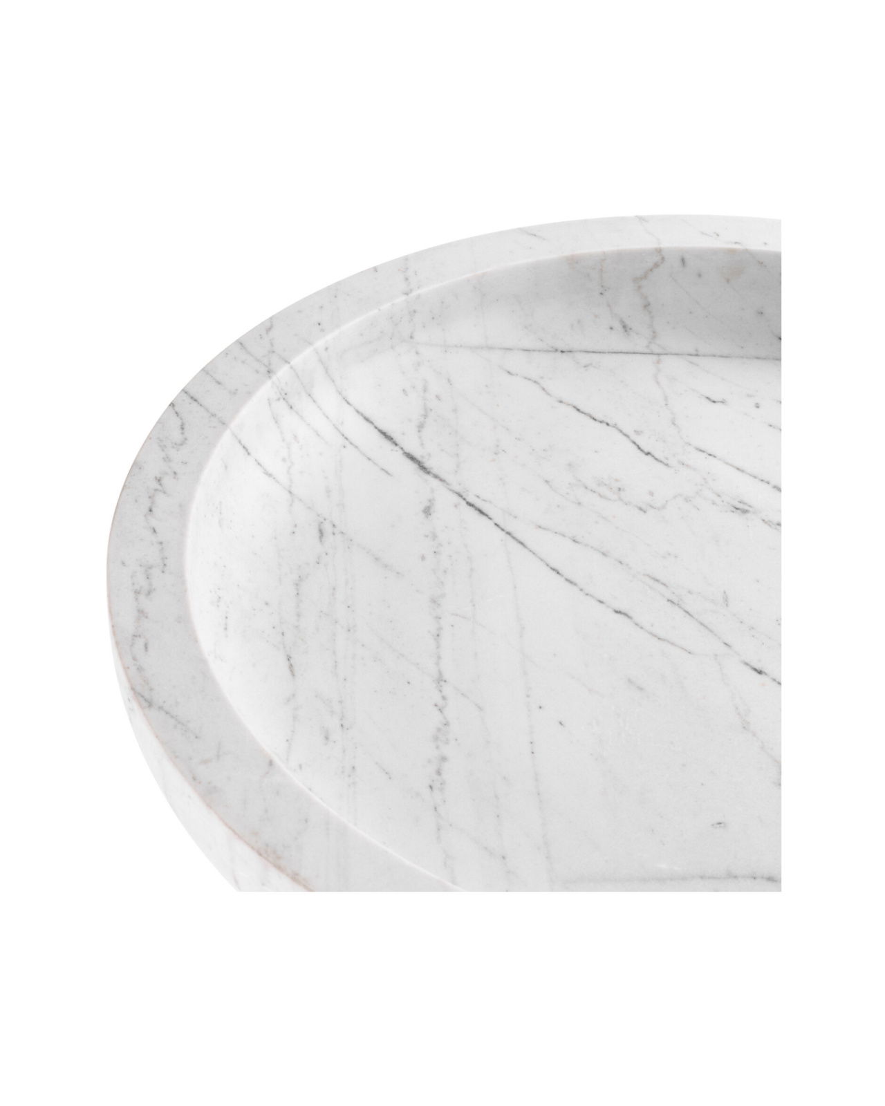 Renard Bowl White Marble