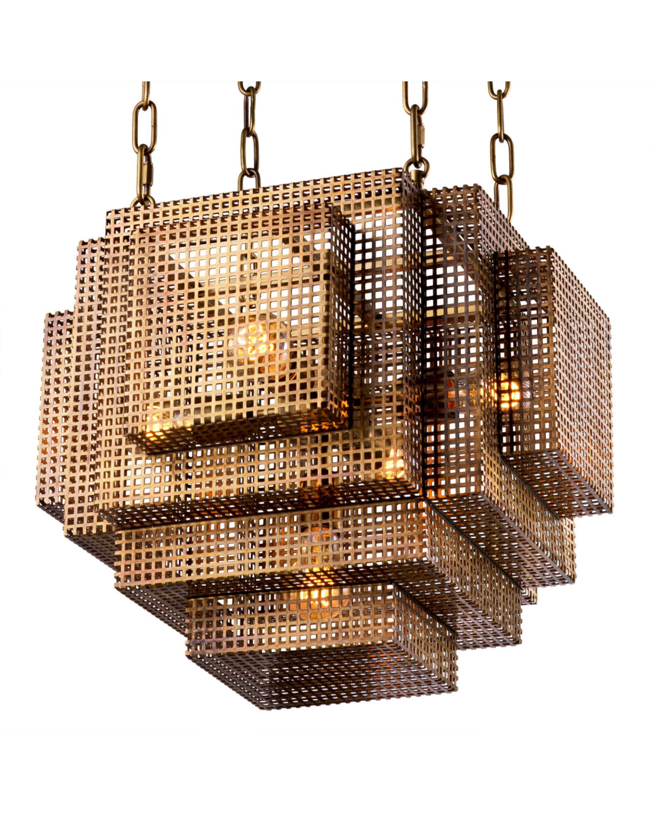 Geary Pendant Vintage Brass