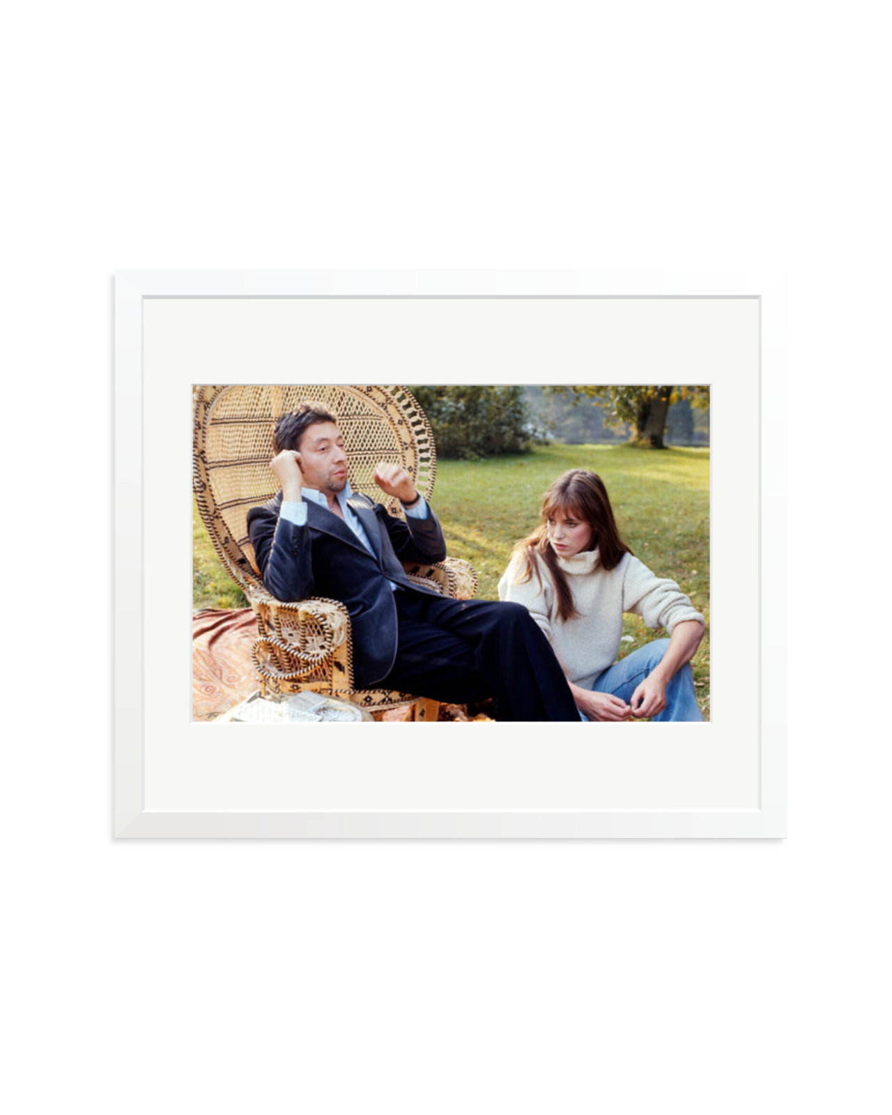 Serge and Jane on Set White / Large