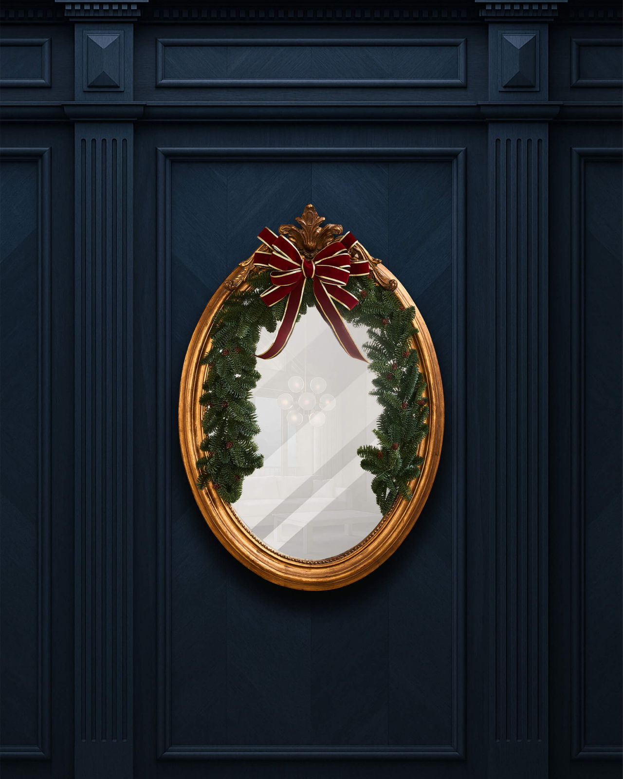 Vendela Spruce Garland Cones 180cm