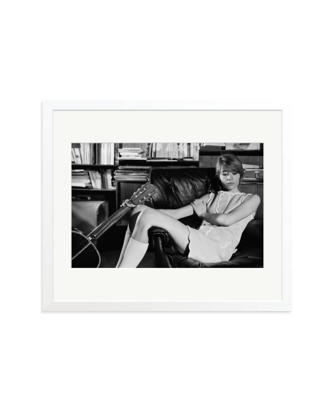 Francoise Hardy at Home White / Large