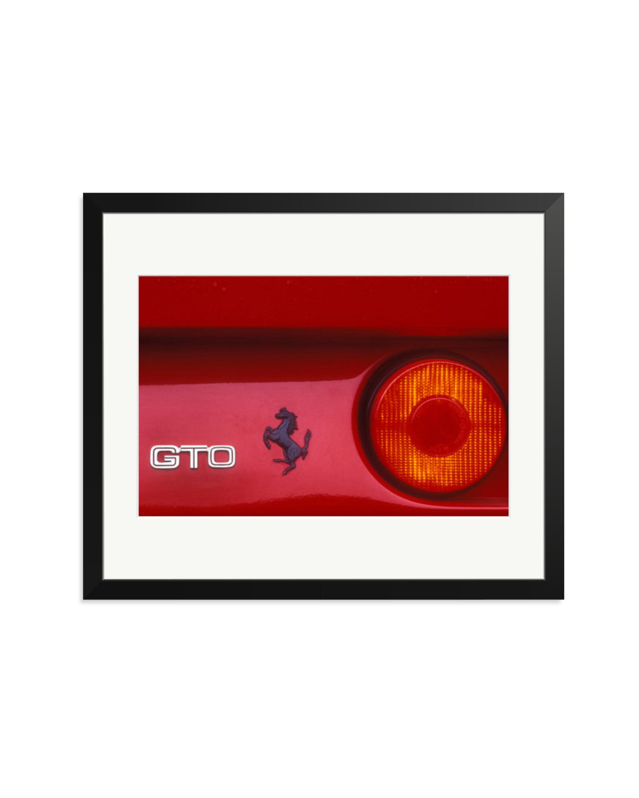 Ferrari 288 badge Black / Large