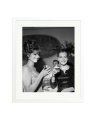 Claudia Cardinale and Romy Schneider White / Large