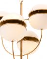 Spiridon 4 loftlampe messing
