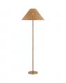 Wimberley Wrapped Floor Lamp Brass