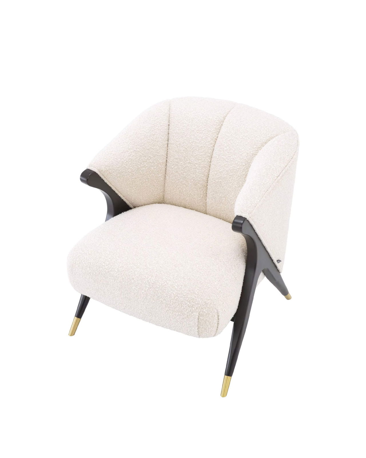 Pavone fåtölj bouclé cream