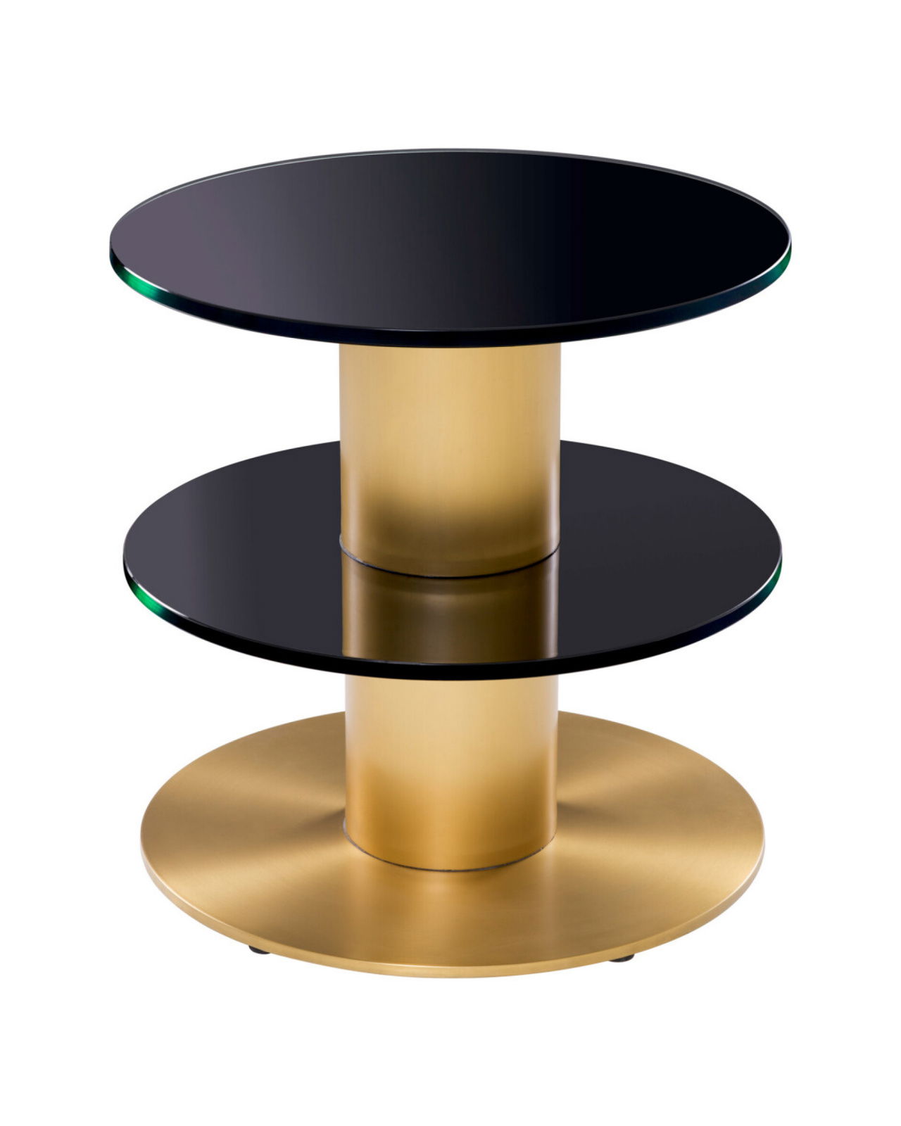 Dorado bijzettafel messing