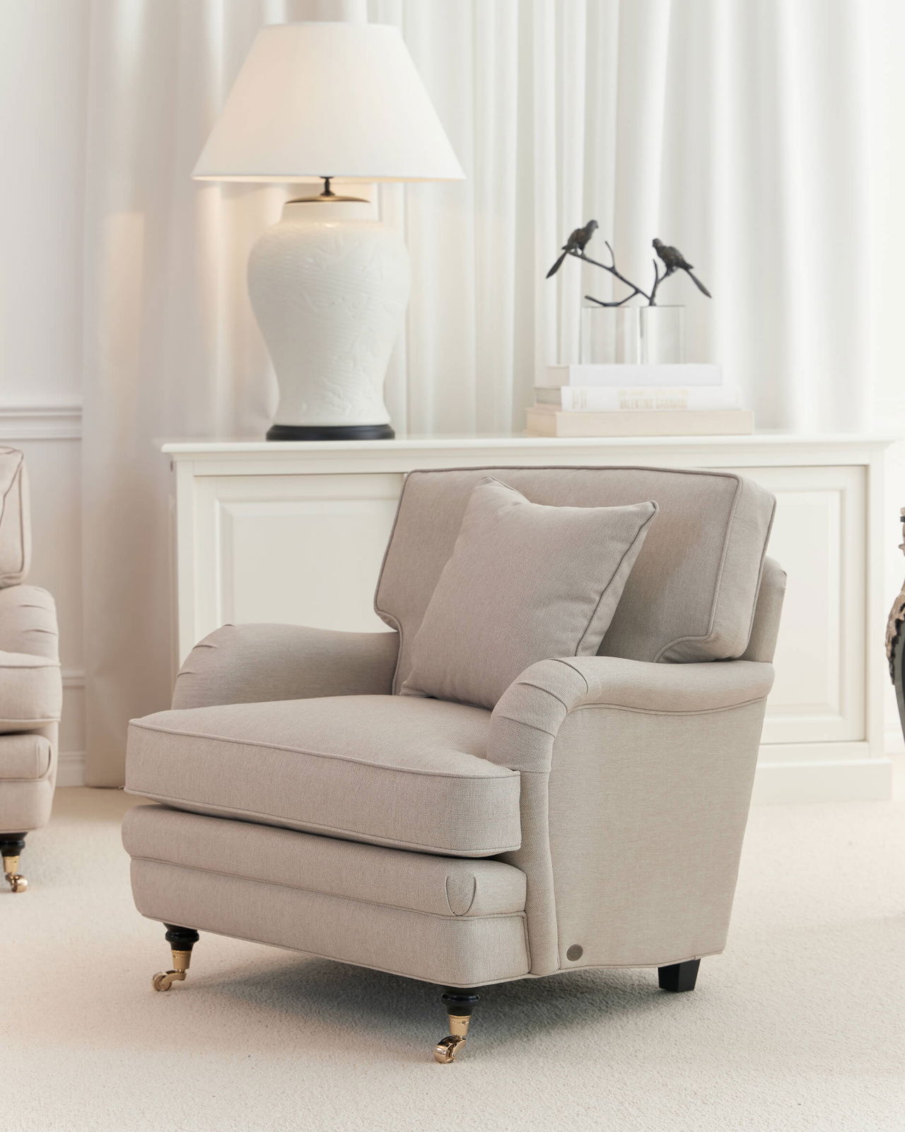 Howard Heritage Armchair Sand